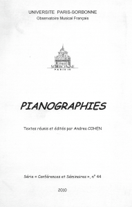 PIANOGRAPHIES